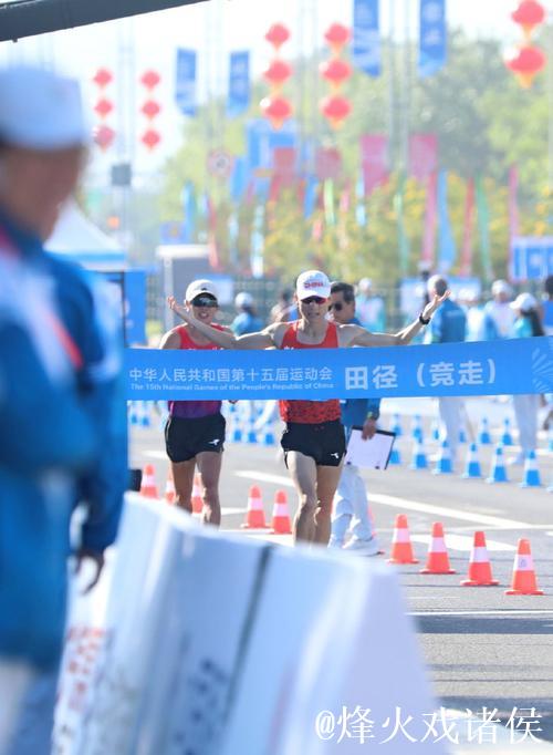 十五运会田径首金诞生 张俊男子20公里竞走成功卫冕